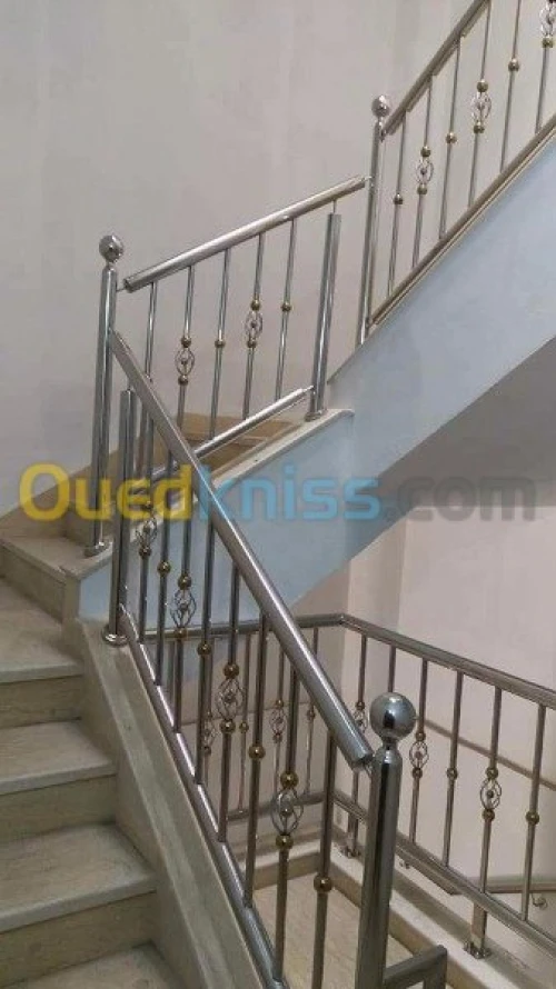  rampe d'escalier en inox 316/304