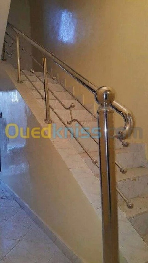  rampe d'escalier en inox 316/304