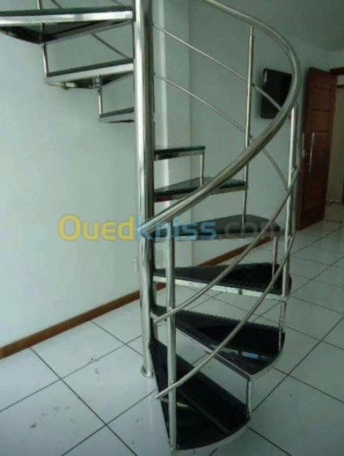  rampe d'escalier en inox 316/304