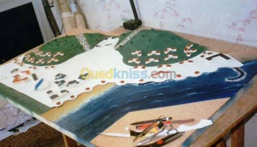 ARTISTE-PEINTRE-MAQUETTISTE AZZABA