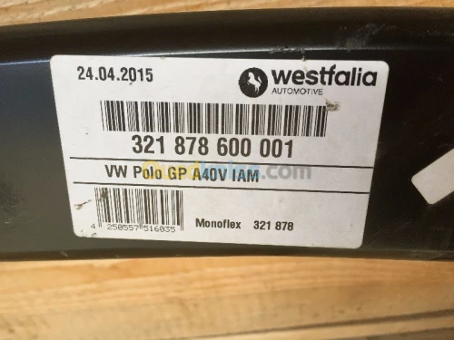 Attelage Westfalia Polo 6R 6C