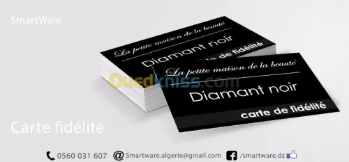 Impression les cartes Fidélité 