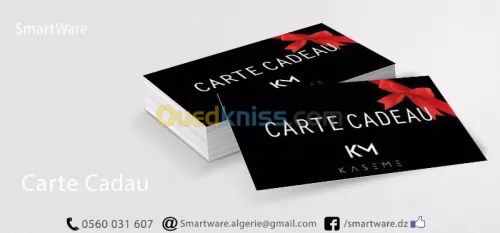 Impression les cartes Fidélité 