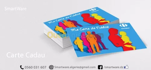 Impression les cartes Fidélité 