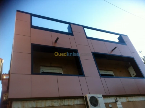 Alucobond rideau électrique