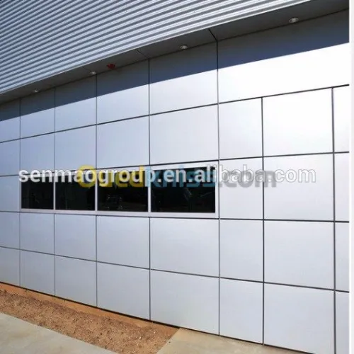 Alucobond rideau électrique