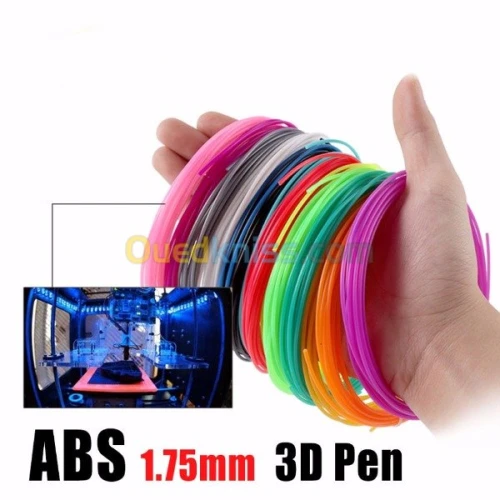 Filament3D(1m) ABS - PLA pour stylo3D