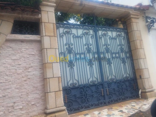 Fabrications de portails metalliques