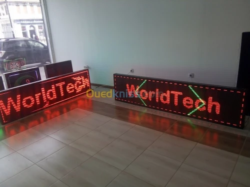 PUBLICITE LUMINEUSE A LED
