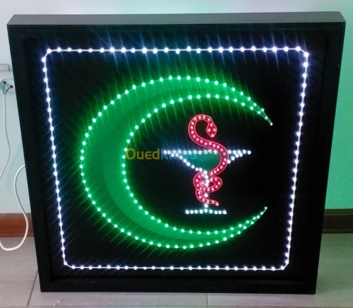 PUBLICITE LUMINEUSE A LED
