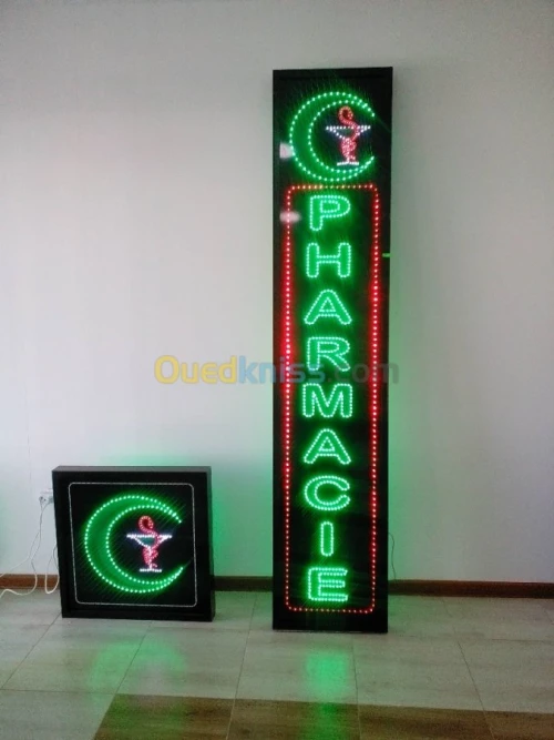 PUBLICITE LUMINEUSE A LED