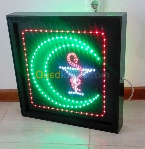 PUBLICITE LUMINEUSE A LED