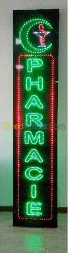 PUBLICITE LUMINEUSE A LED