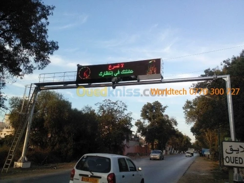 PUBLICITE LUMINEUSE A LED