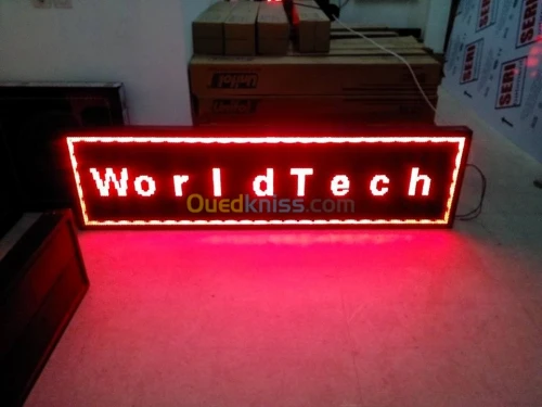 PUBLICITE LUMINEUSE A LED