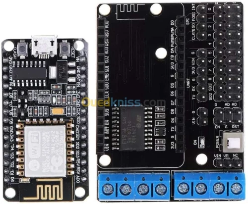carte NodeMcu V3 + carte d'extension ARDUINO