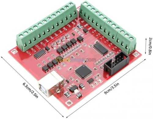 CARTE CNC Mach3 port DB25 / CNC Mach3 port USB ARDUINO