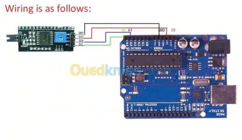 Afficheur LCD(16 x 2) LCD ( 20*4 ) I2C ARDUINO