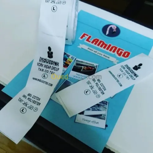 Etiquettes vêtements