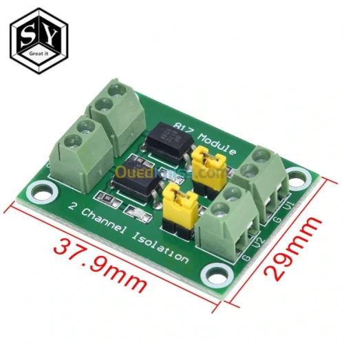 Optocoupleur 1 / 2/ 4 / 8 canaux PC817 Arduino 