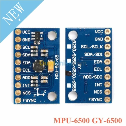 Module Gyroscope MPU6050 ET MPU9250 ARDUINO