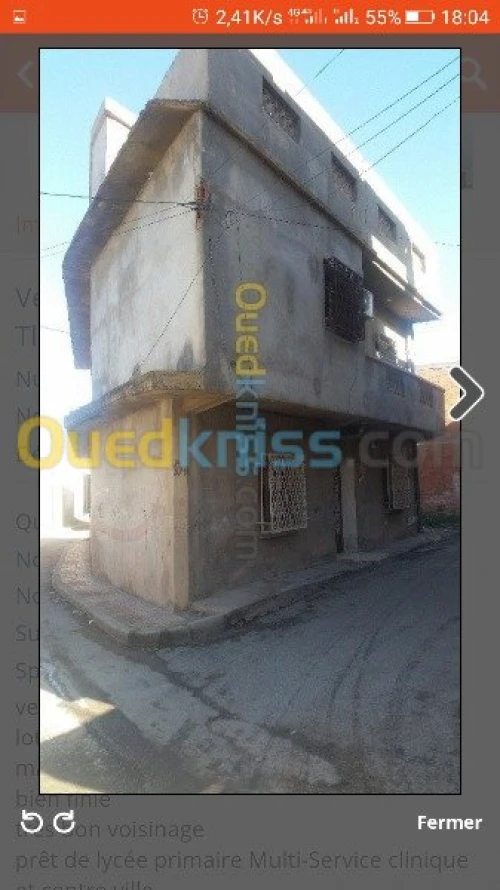 Vente Villa Tlemcen Tlemcen