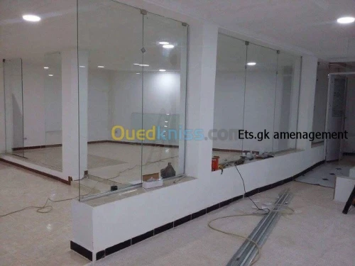 Fabrication de vitrine de façade 