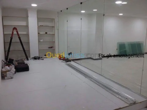 Fabrication de vitrine de façade 