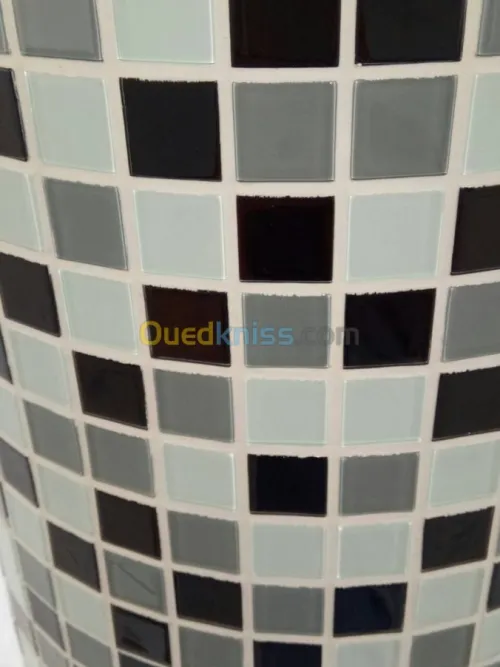 MOSAIQUE GRIS FANCÉ  //RÉF: GR15//