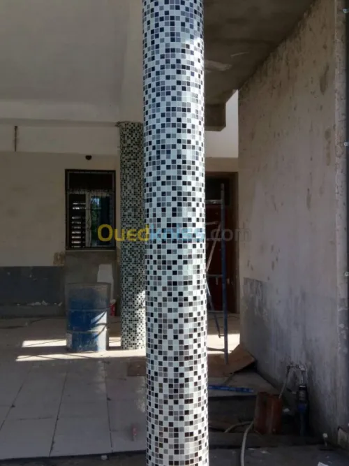 MOSAIQUE GRIS FANCÉ  //RÉF: GR15//