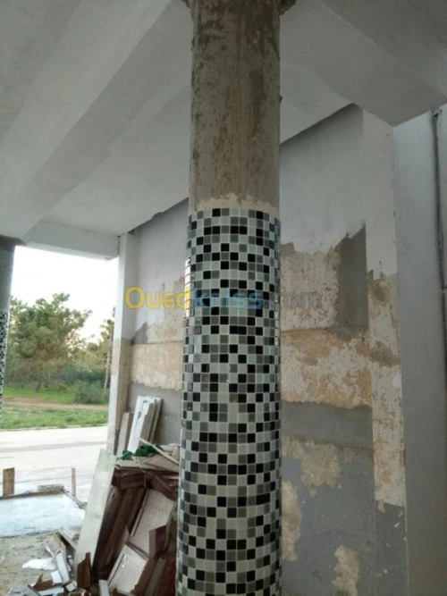 MOSAIQUE GRIS FANCÉ  //RÉF: GR15//