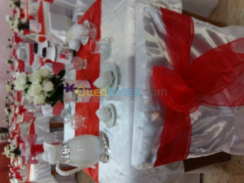 DÉCOR de mariage et vesselle 