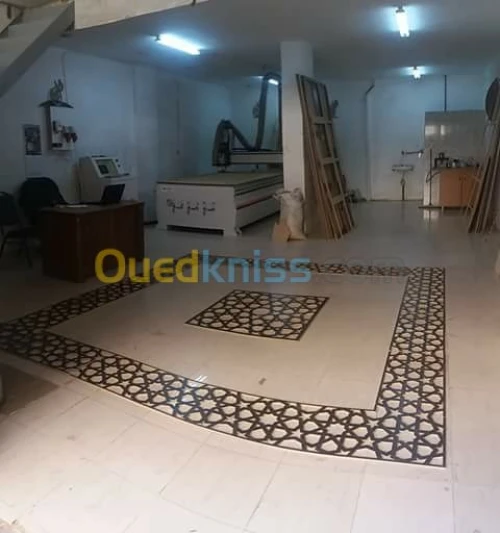 Travaux avec fraiseuse cnc