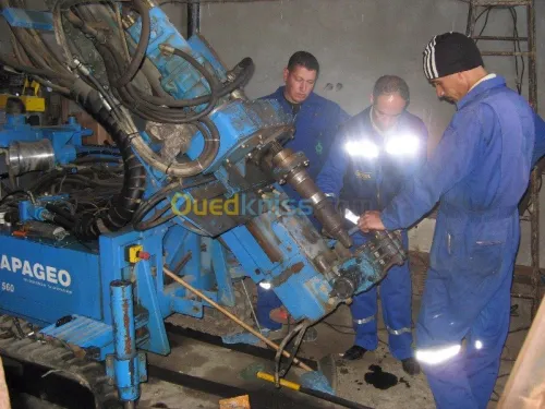 REPARATION DES SONDEUSE HYDRAULIQUE 
