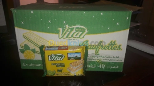 Gaufrettes et biscuits vital