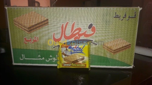 Gaufrettes et biscuits vital