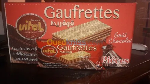 Gaufrettes et biscuits vital