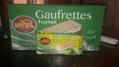 Gaufrettes et biscuits vital