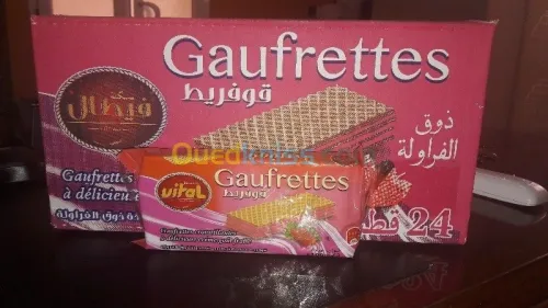 Gaufrettes et biscuits vital