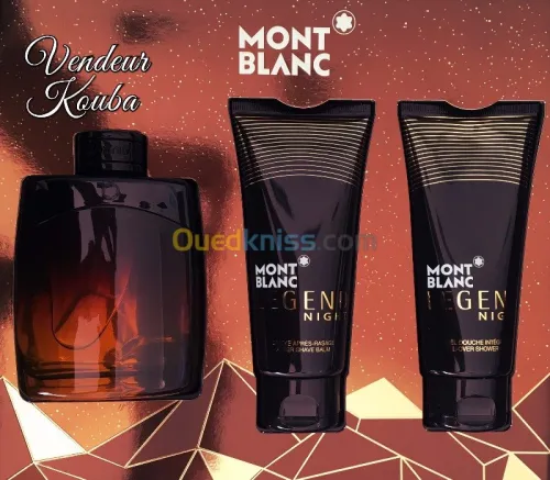 Coffret Mont Blanc Legend Night 100ml 