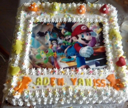 Les gâteaux des anniversaire