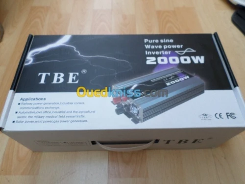 Convertisseur Pure Sinus 2000W 12/24V