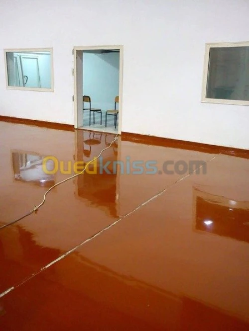 revetement de sol en résine epoxy 