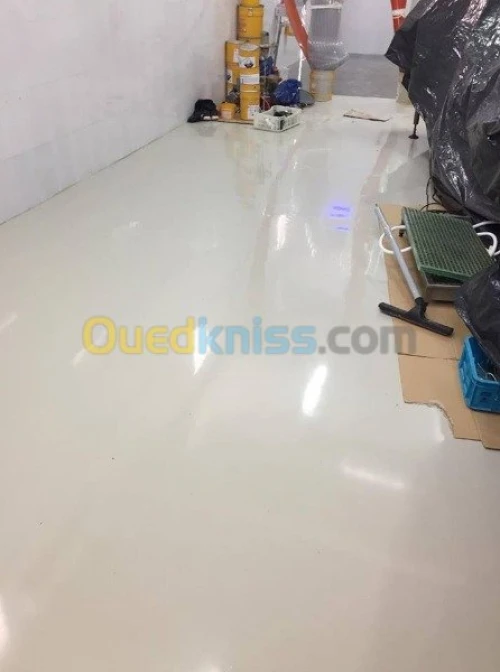 revetement de sol en résine epoxy 