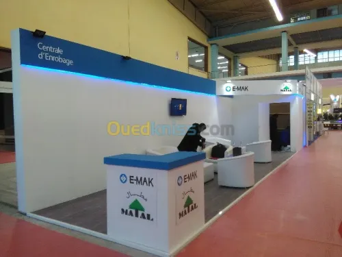 CONCEPTION ET RÉALISATION DE STANDS