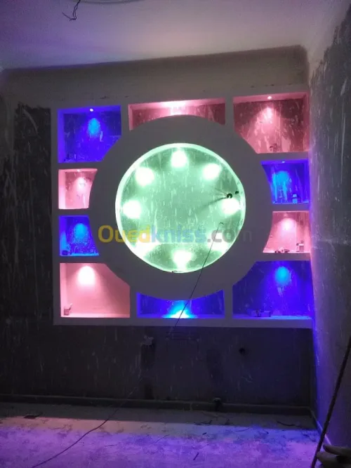 Décoration de Placoplatre BA13 et ba10