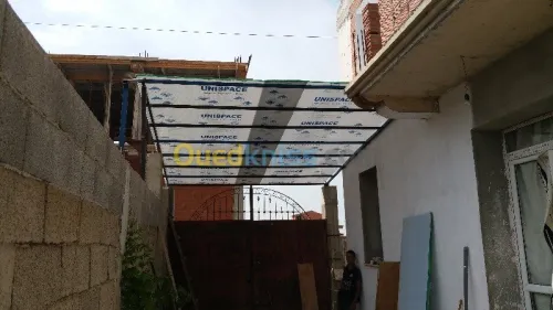 fabrication Tinda (tola ... policarbone .... )