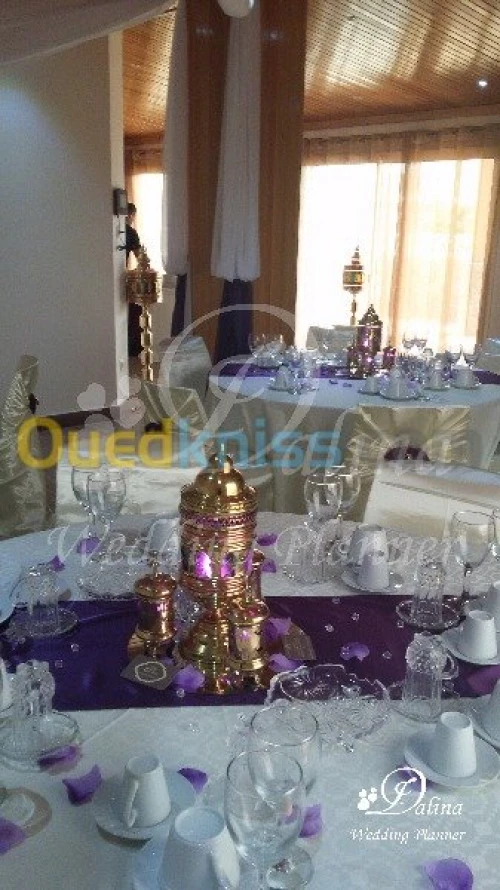 Organisation et décoration d'événement