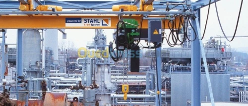 Pont roulant, palan ATEX