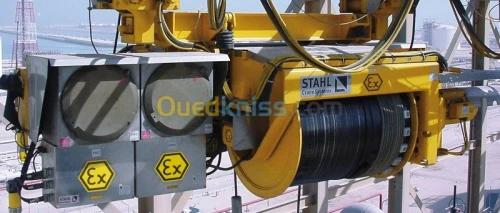 Pont roulant, palan ATEX